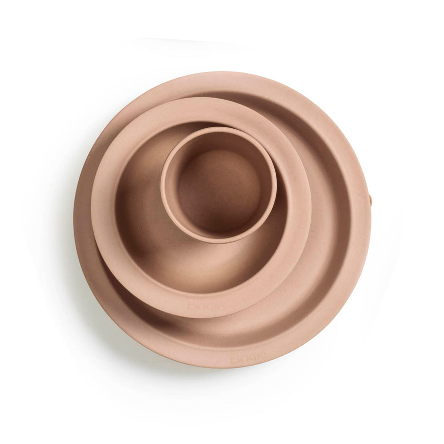 Silicone Dinner Set - Blushing Pink