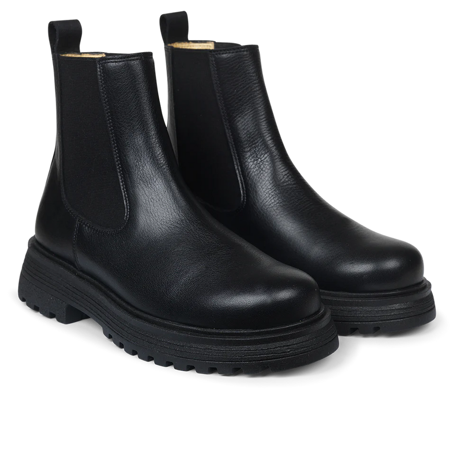 Skór - Chelsea - Track Sole - Black - Kemur í lok október