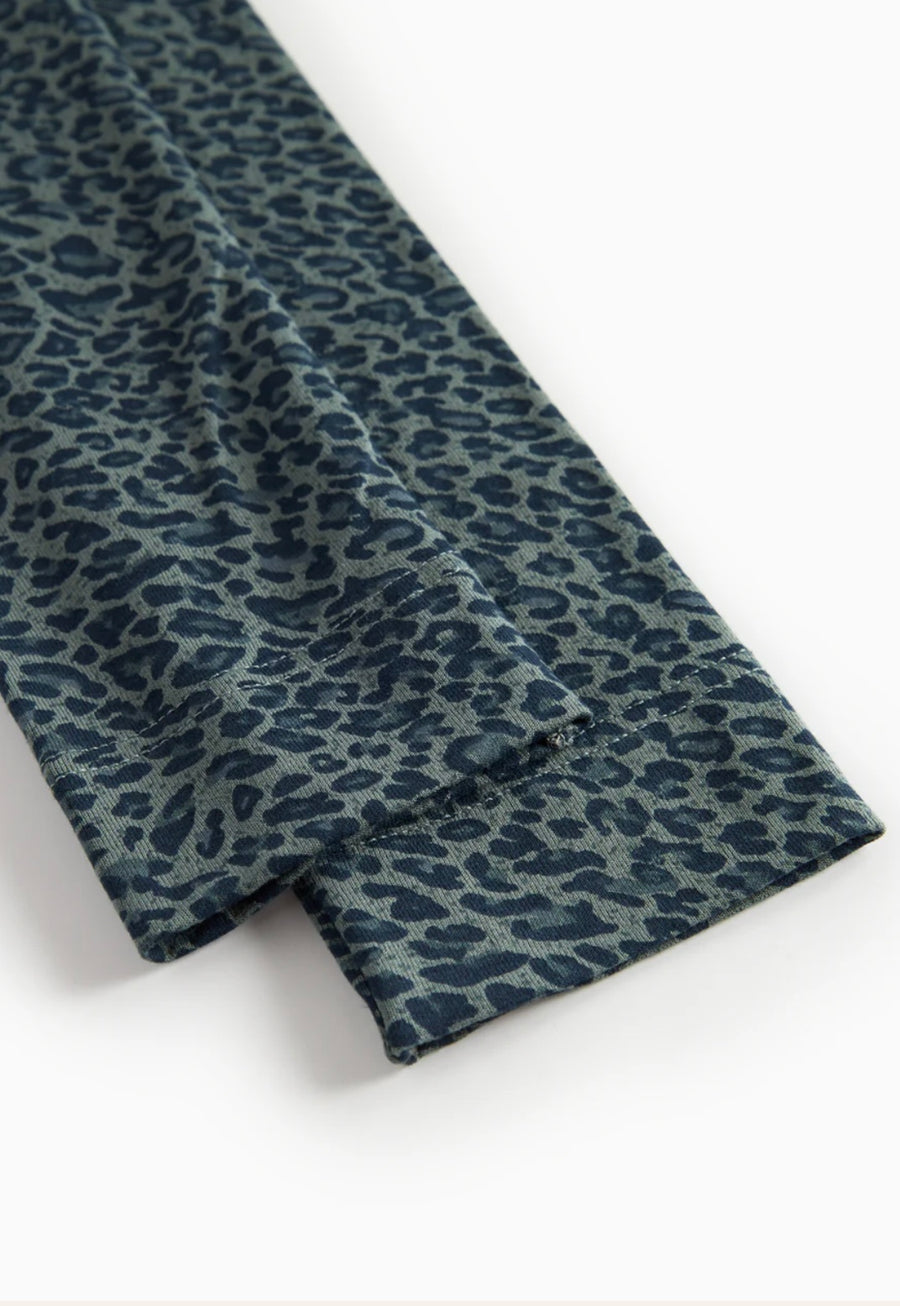 Leggings - Dusty Green Leo