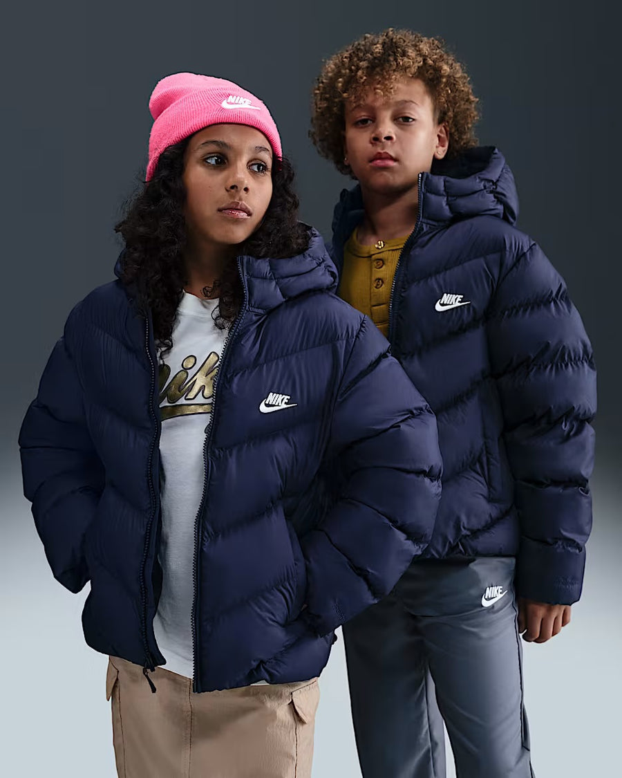Nike - Úlpa - Sportswear All Day Play - Midnight Navy/White