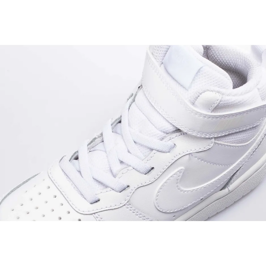 Nike Court Borough Mid 2 - Hvítir