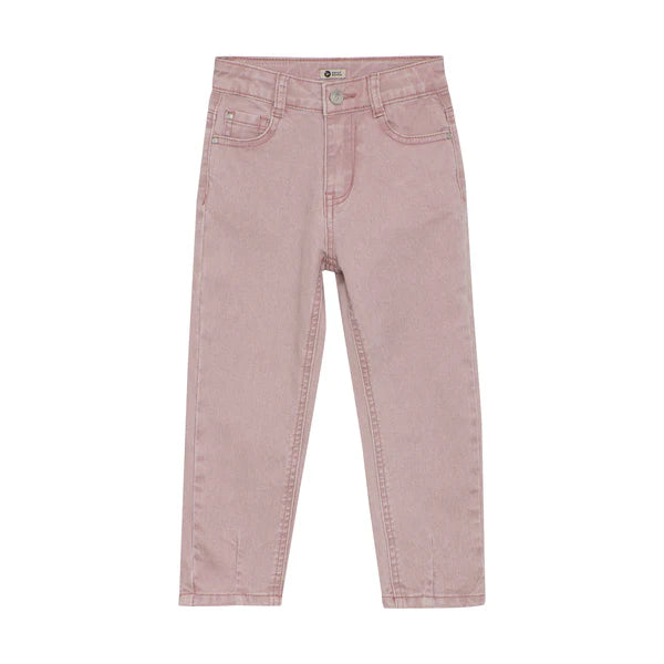 Buxur - Denim - Mom fit heart pocket