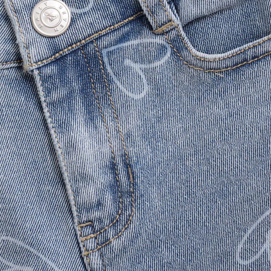 Buxur - Denim - Heart