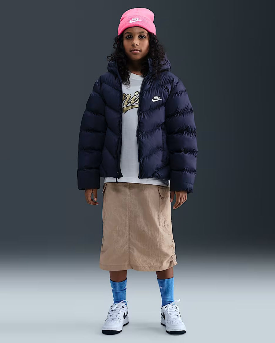 Nike - Úlpa - Sportswear All Day Play - Midnight Navy/White