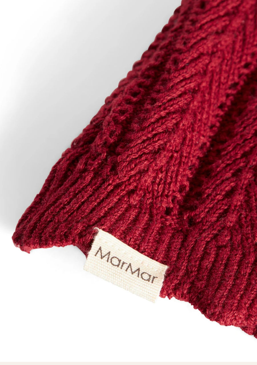 Húfa - Jóla - Alfen - Hibiscus Red