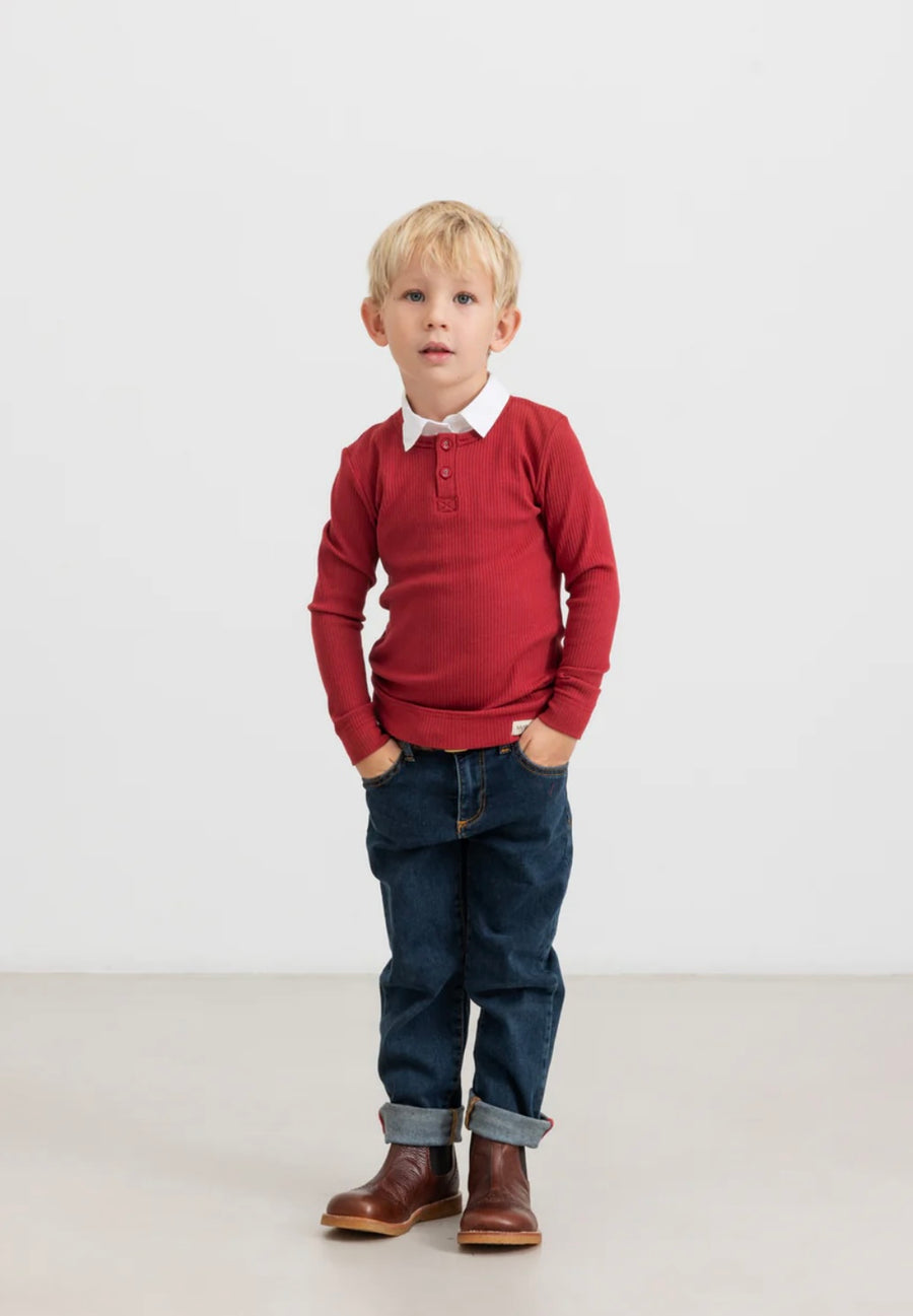 Bolur - Tölur - Modal - Hibiscus Red