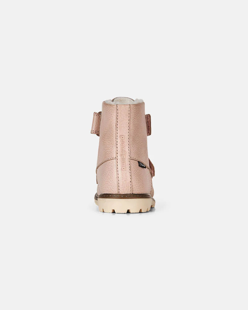 Kuldaskór - Terry - Leather - Old Rose (25-35) - Forpöntun lok sept.
