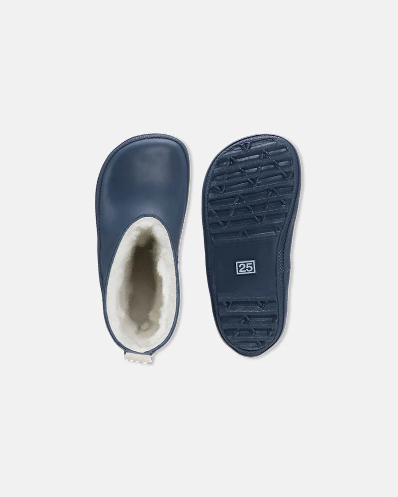 Stígvél - Fóðruð - Navy (24-35) – Bíumbíum & Von verslun