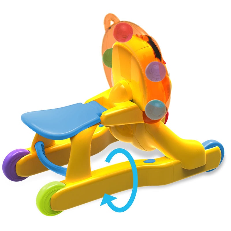 Ljón - Göngu/leikgrind - 3-in-1 Step’n Ride Lion - Forpöntun kemur í lok september