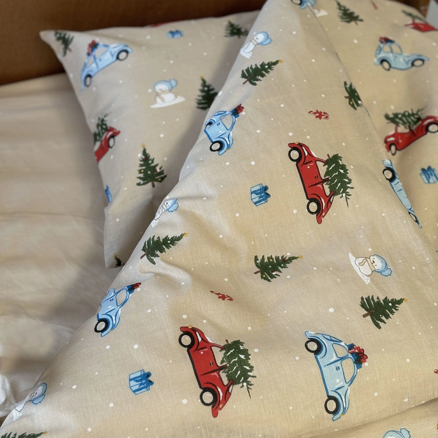 Rúmföt - Junior -  Christmas Drive - Forpöntun lok nóv