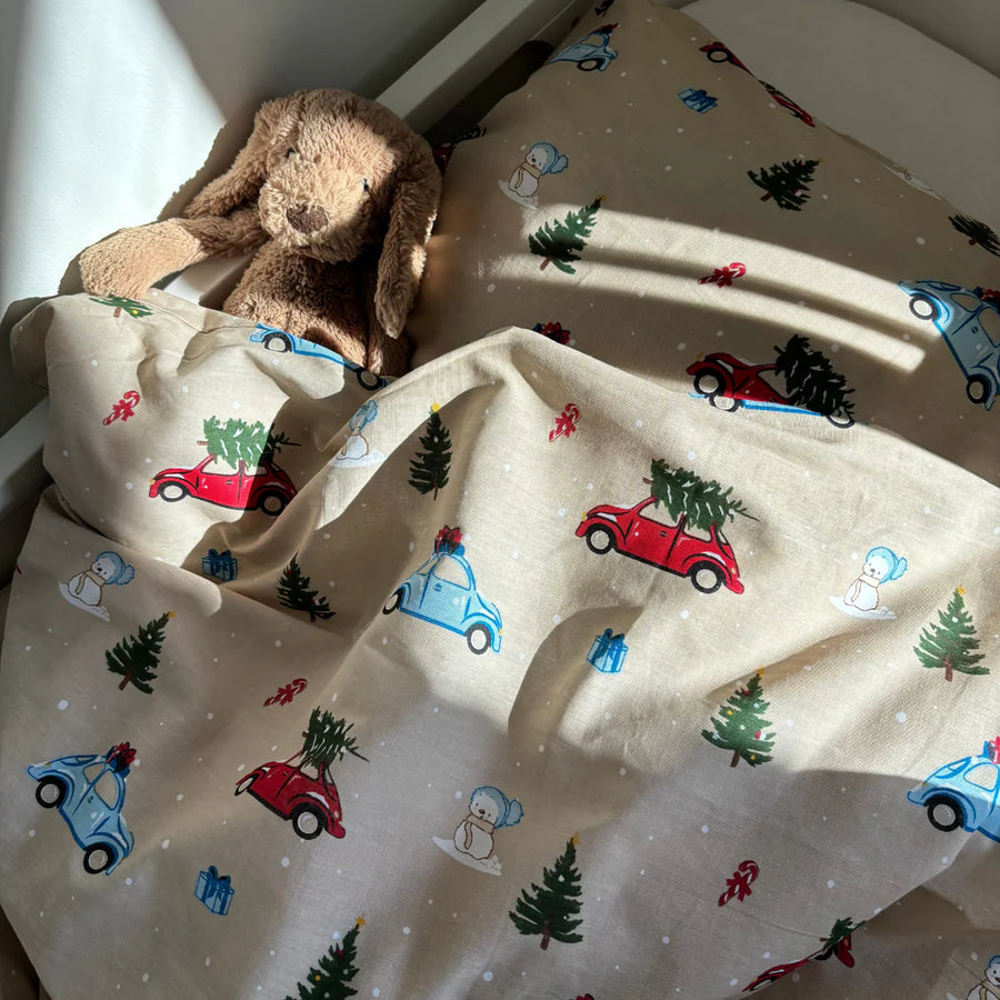 Rúmföt - Junior -  Christmas Drive - Forpöntun lok nóv