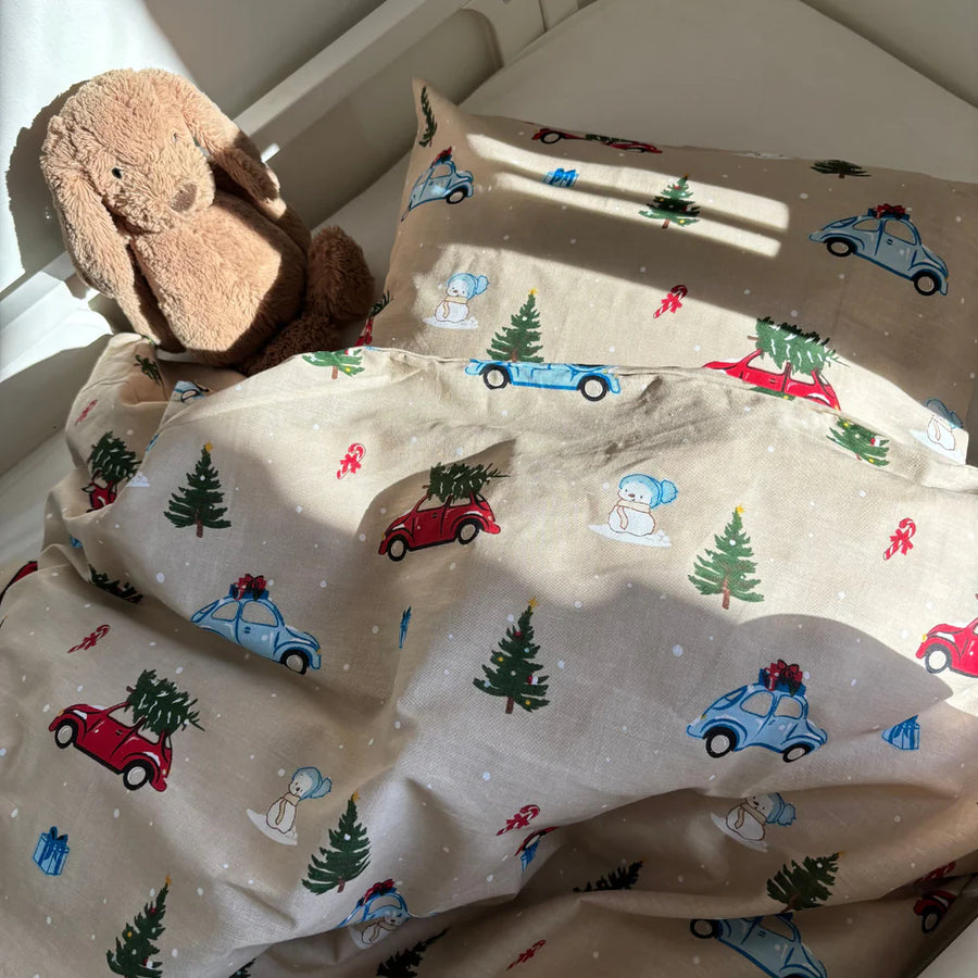 Rúmföt - Junior -  Christmas Drive - Forpöntun lok nóv