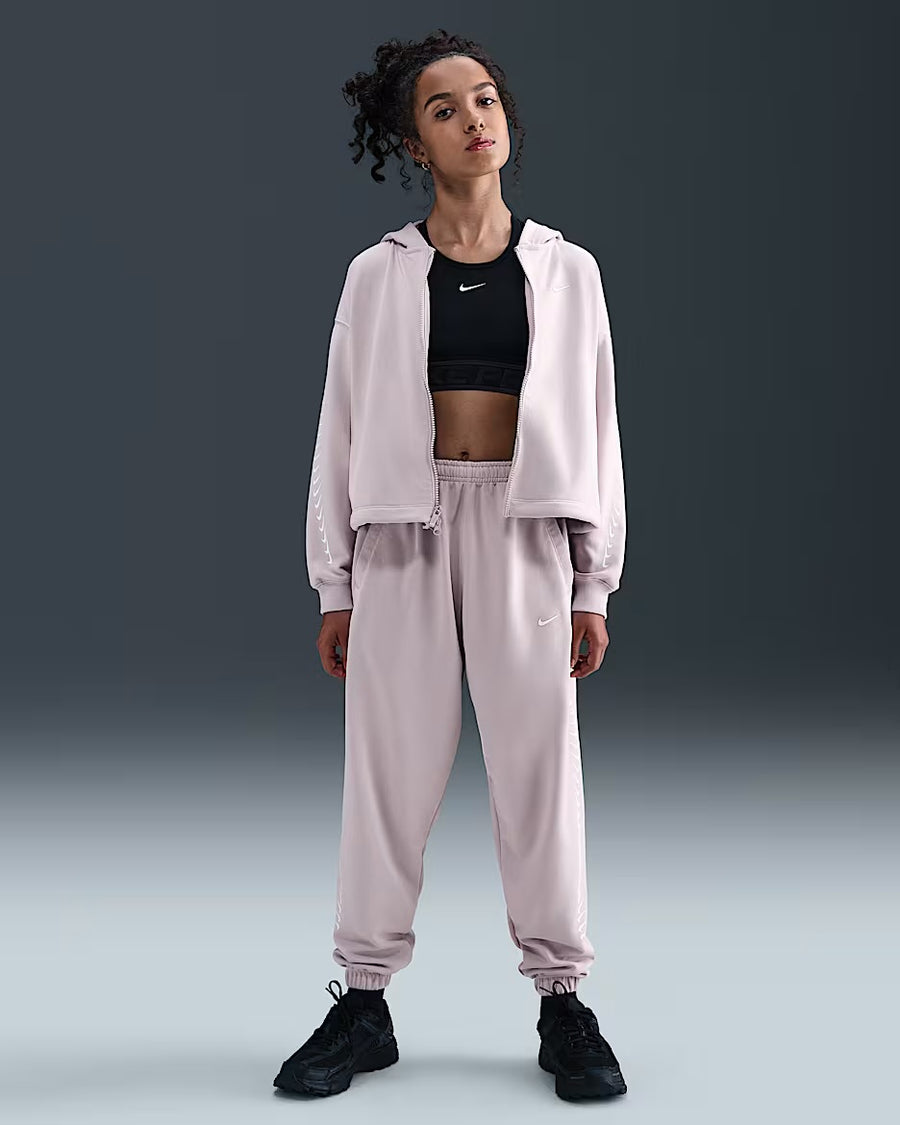 Nike - Buxur - Dance Pant- Oversized- Platinum Violet/White
