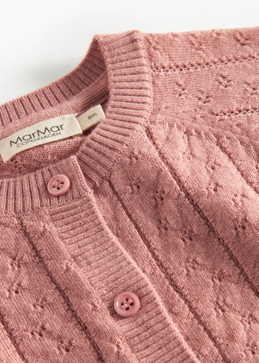 Peysa - Taki - Merino - Baby - Rose Parfait