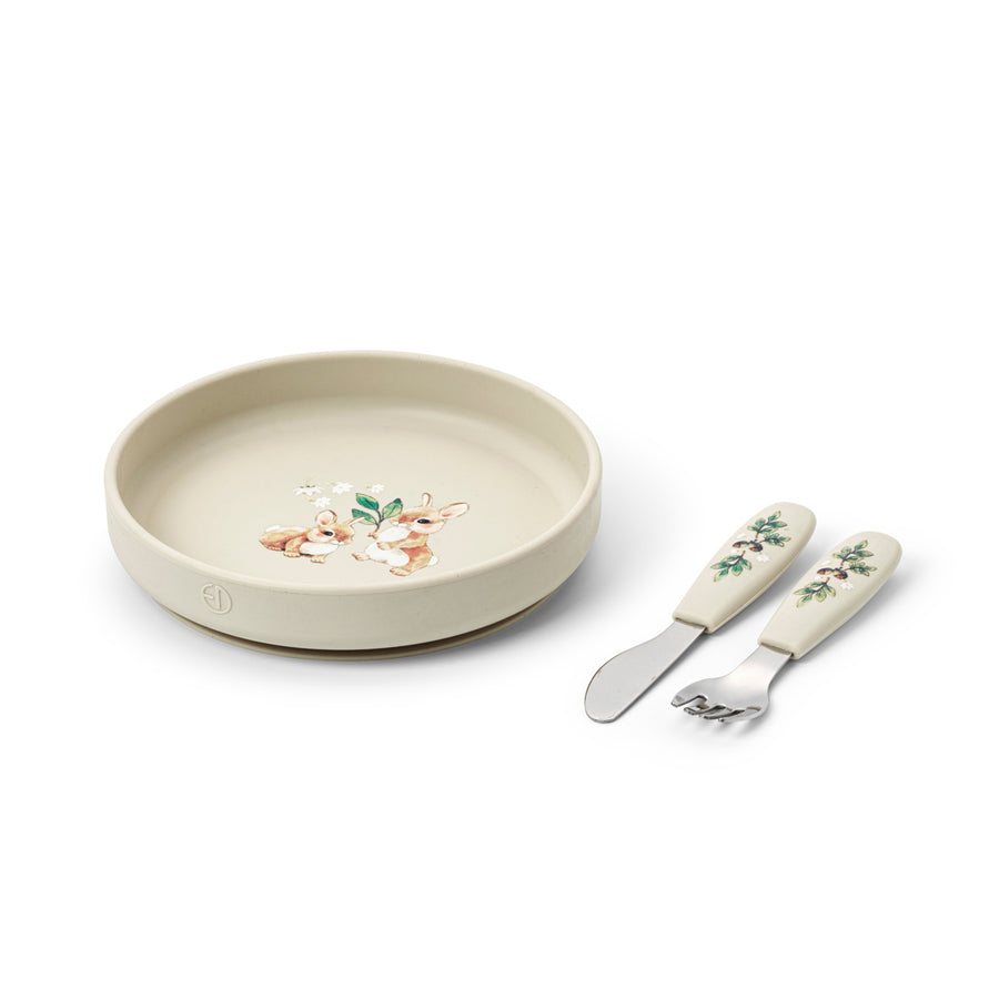 Silicone Plate Set - Bunny Darling