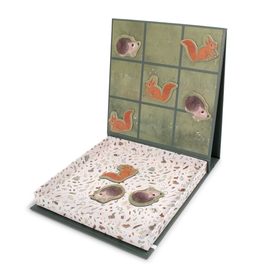 Seglar - Púsluspil -  'Tic Tac Toe' - Forest friends