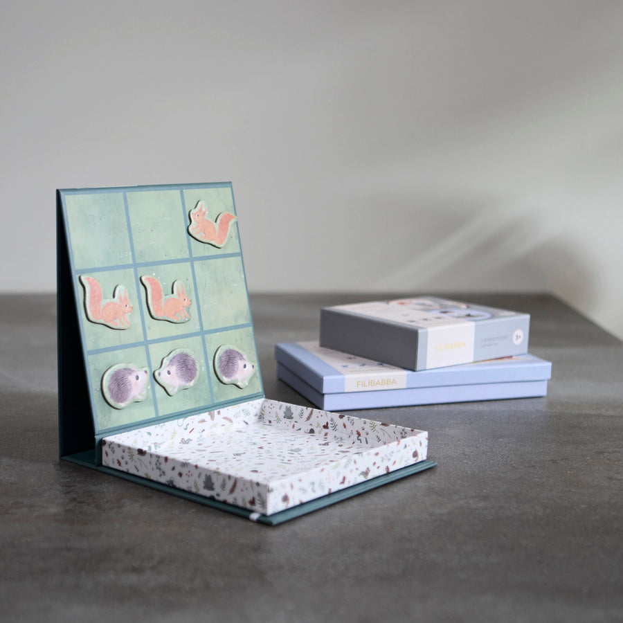 Seglar - Púsluspil -  'Tic Tac Toe' - Forest friends