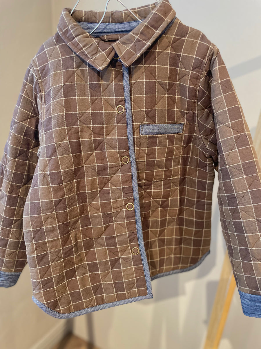 Jakki - Tommy Quilt - Soft Check - Autumn Check