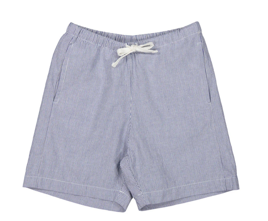 Stuttbuxur - Pal - Navy Stripe