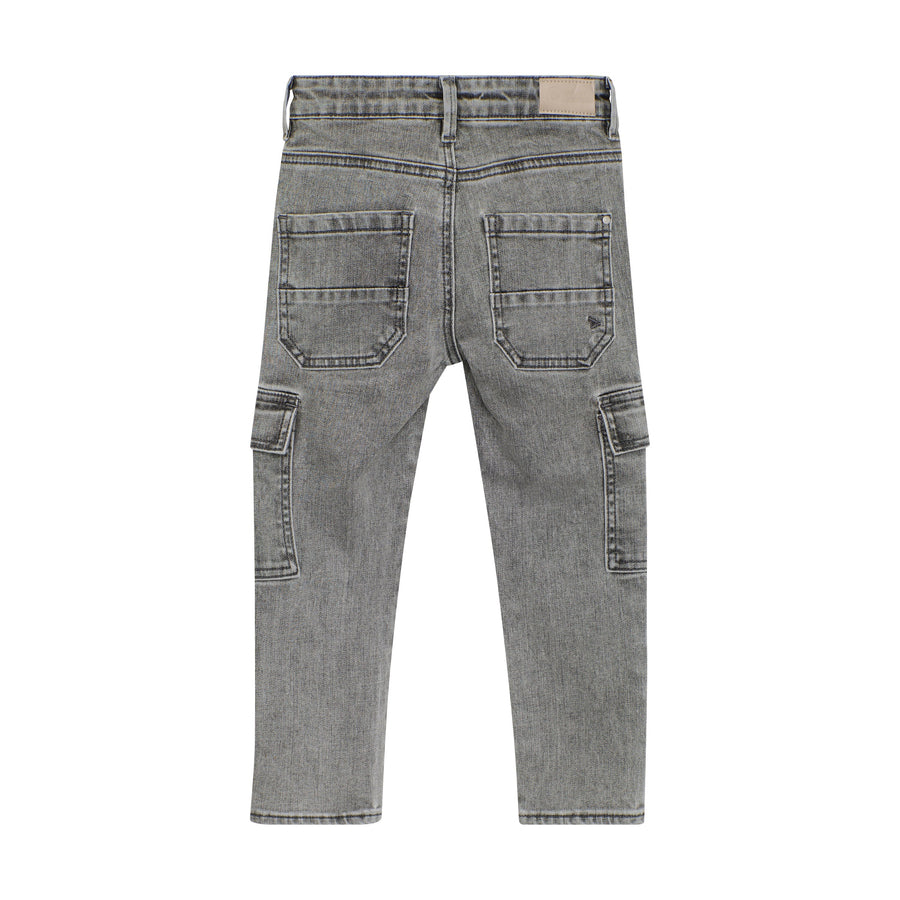 Buxur - Cargo - Grey Denim