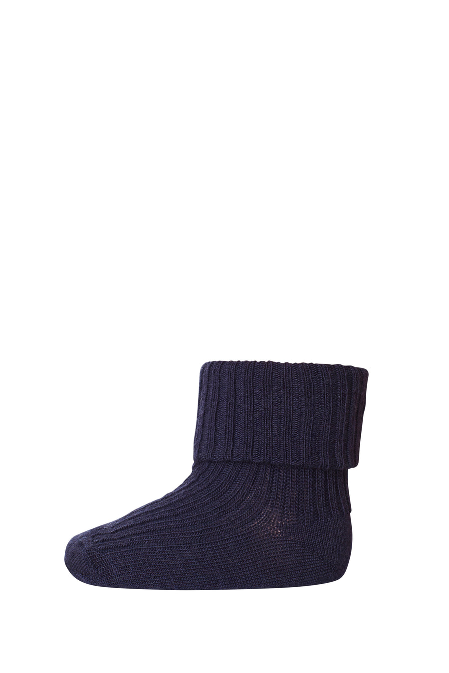 Sokkar - Ull - Rib - Dark navy