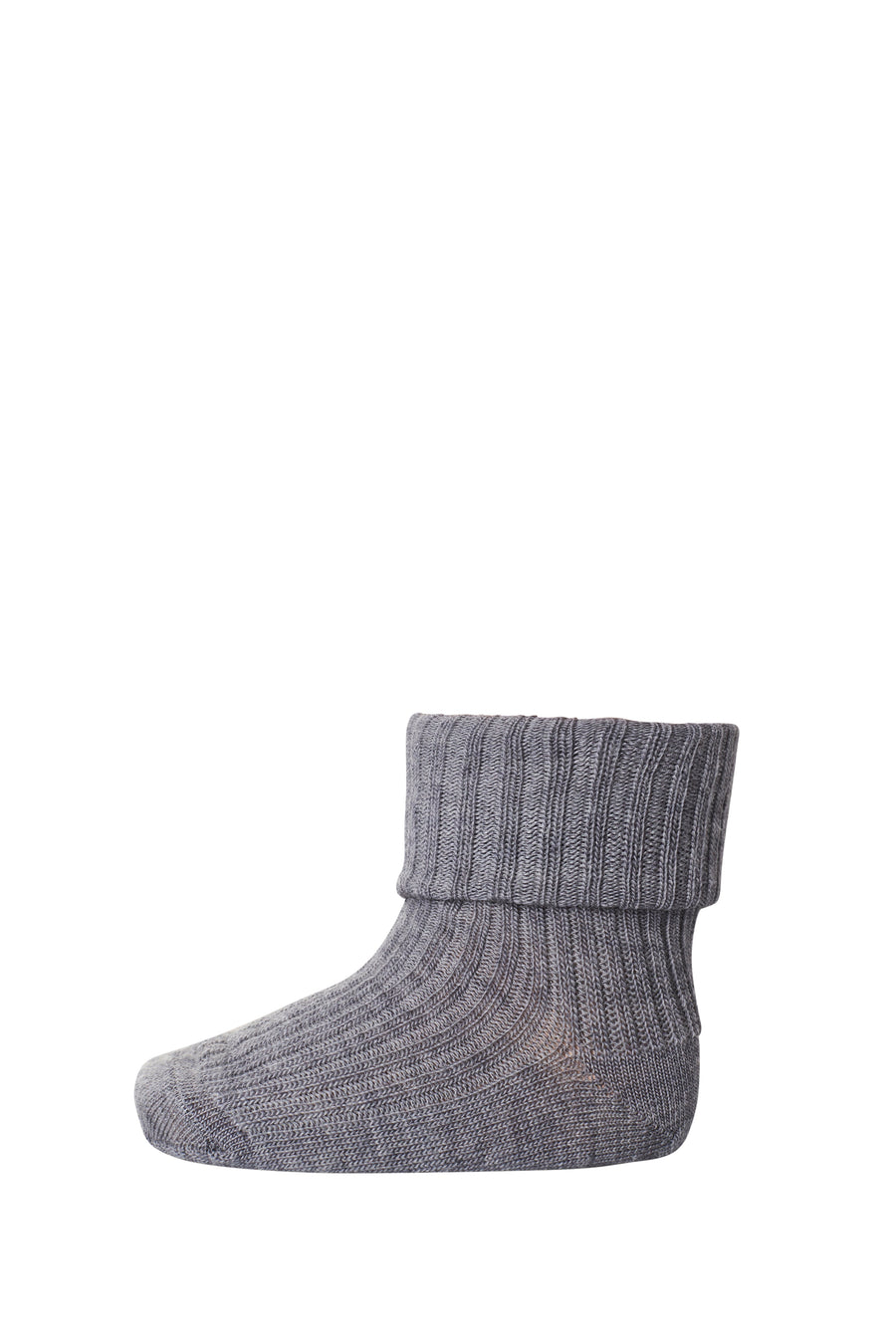 Sokkar - Ull - Rib - Grey melange