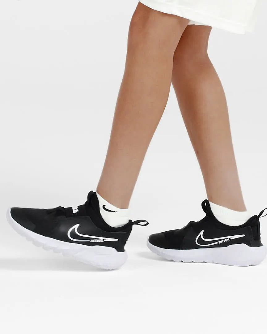 Nike Flex Runner - Black/white - Barnaskór