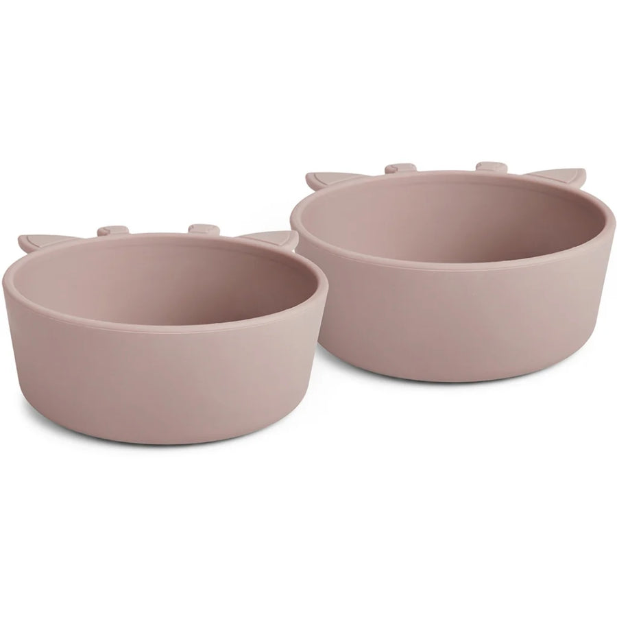 Sílikón - Matarskálar - 2pack  - Gíraffi - Woodrose