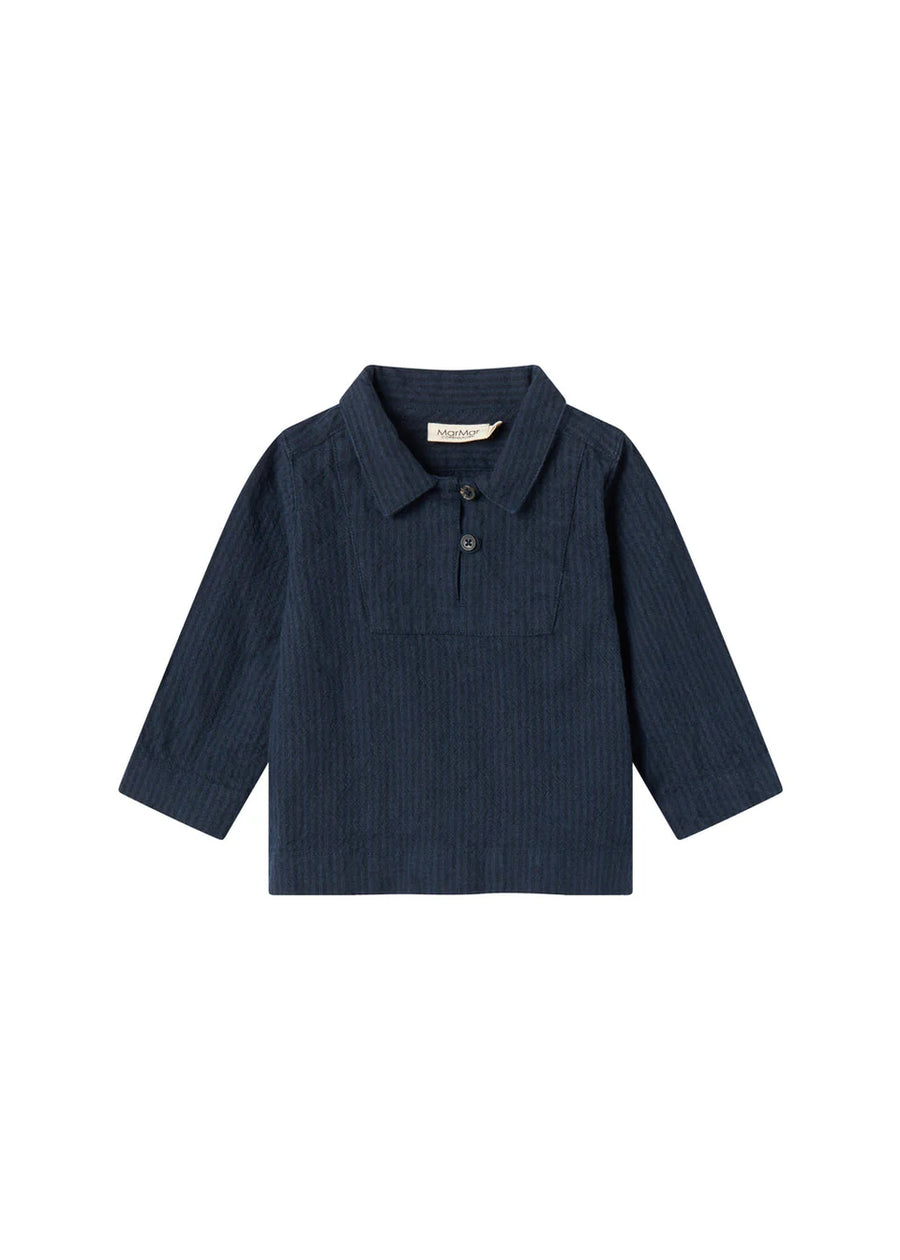 Skyrta - Baby - Tovas - Dark Blue Stripe