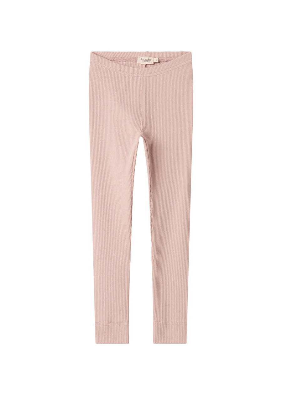 Leggings - Rib - Faded Rose