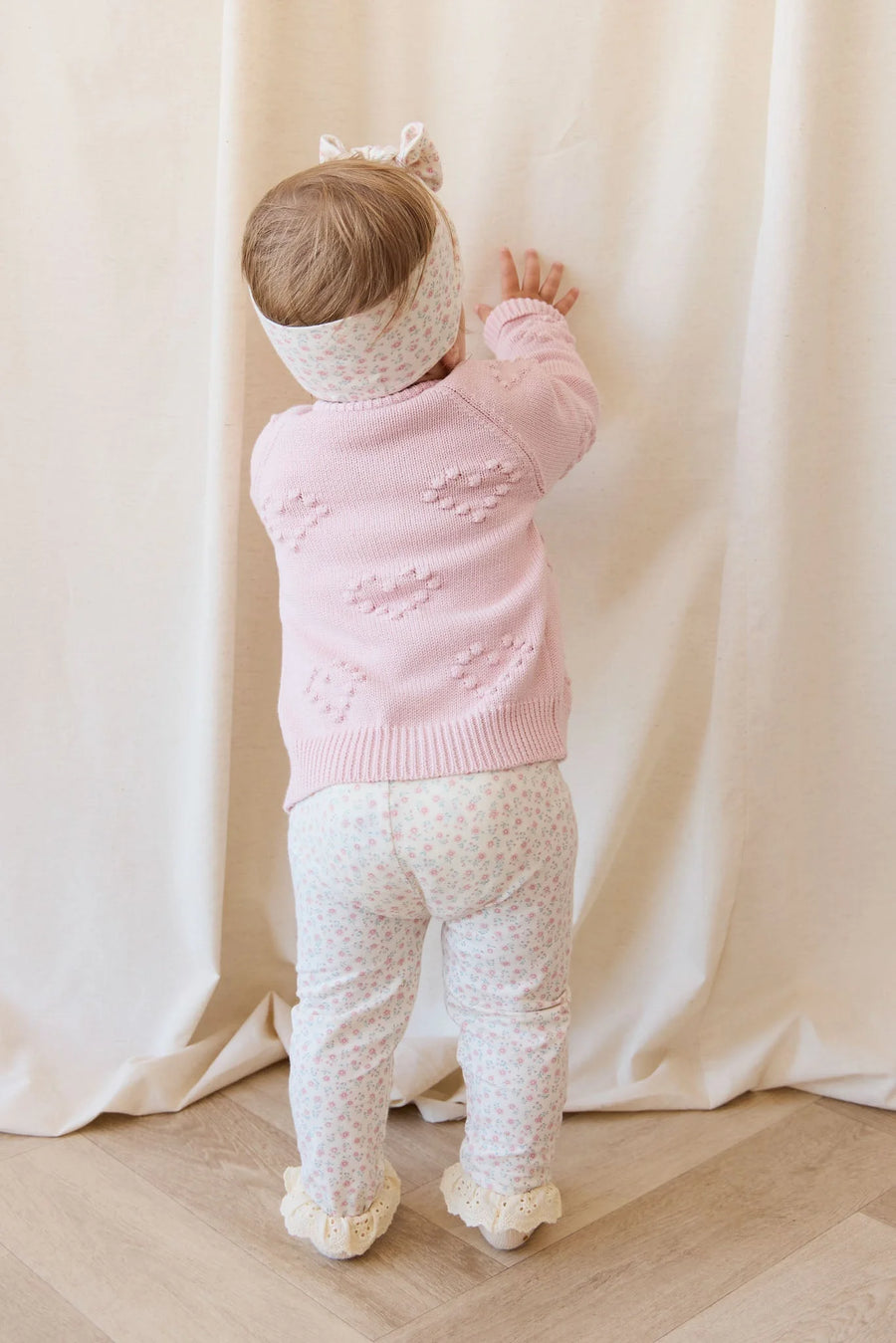 Leggings - Jamie -  Kay - Posy Garden Pink