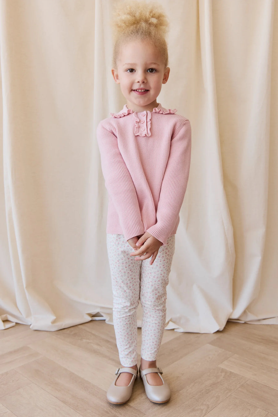 Leggings - Jamie -  Kay - Posy Garden Pink