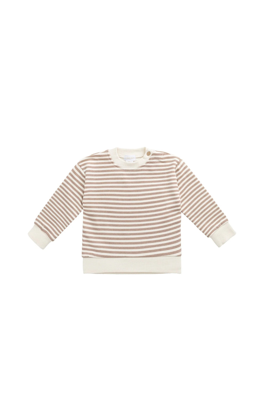 Peysa -  Slim Stripe -  Carven Clay/Cloud