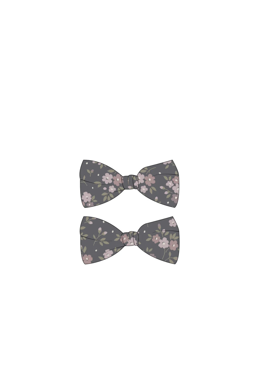 Slaufa - Noelle Bow - Rosalie Floral Lava