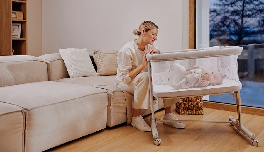 Lionelo Arora 3in1 Co-sleeper – Vagga - Cappuchino