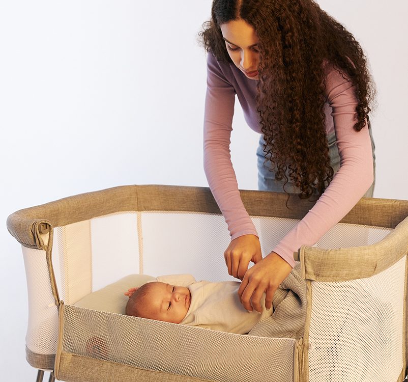 Lionelo Luna 3in1 Co-sleeper – Vagga - Beige Sand