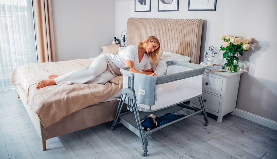 Lionelo Luna 3in1 Co-sleeper – Vagga - Beige Sand