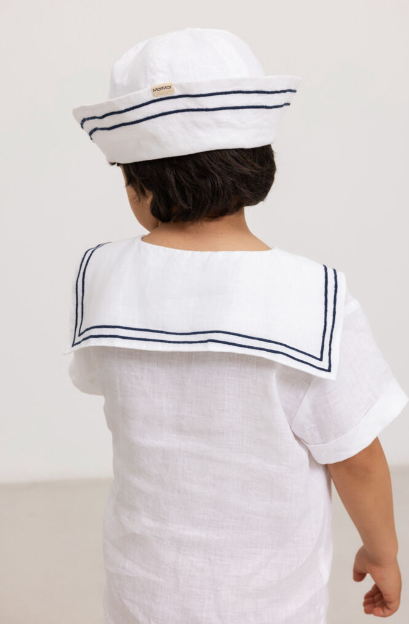Skyrta- Tosea - Linen - White