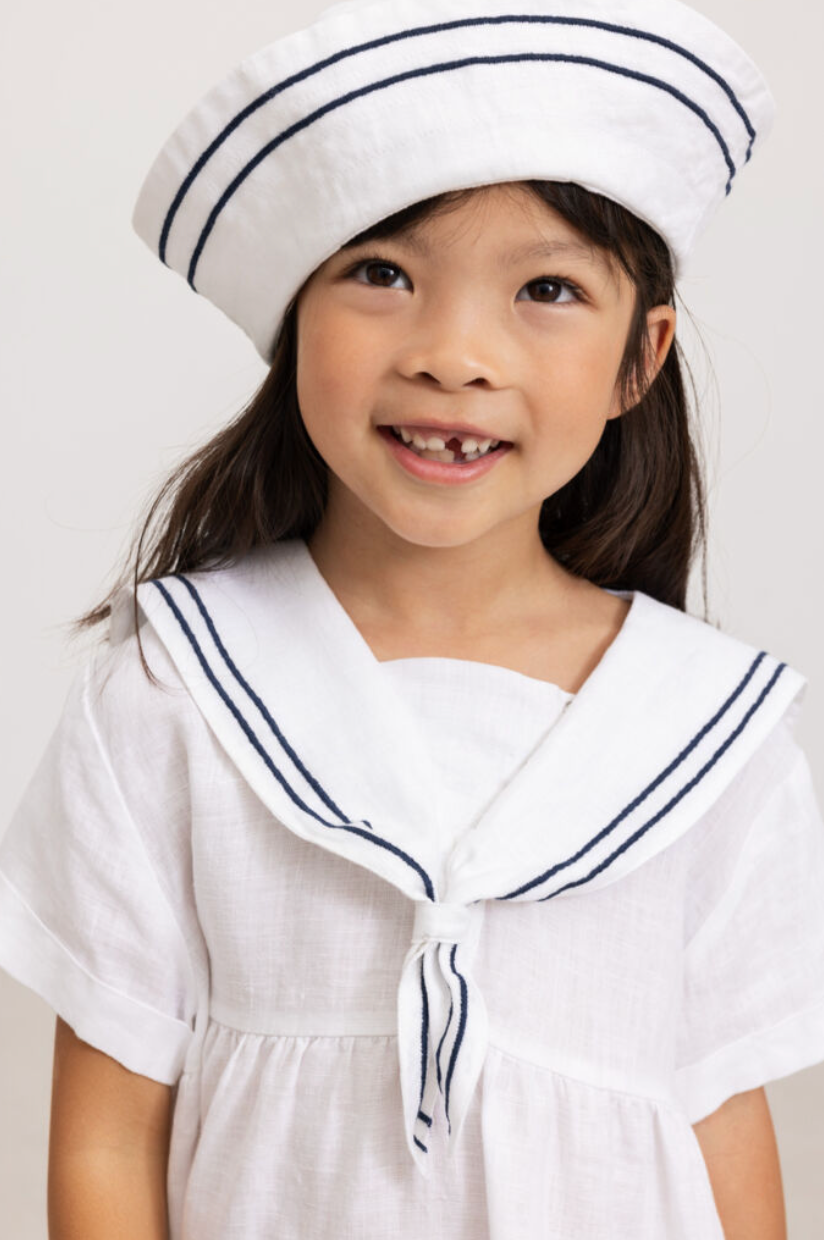 Kjóll - Dresea - Linen - White
