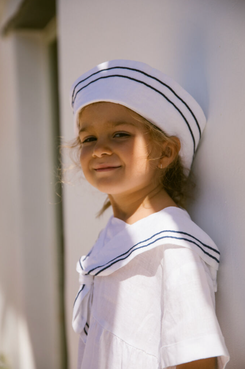 Kjóll - Dresea - Linen - White