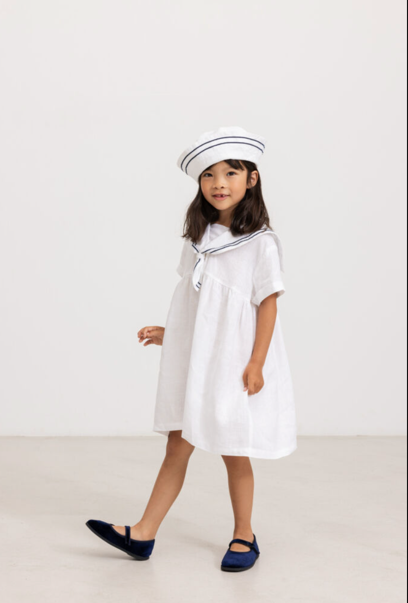 Kjóll - Dresea - Linen - White