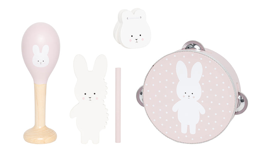 Tónlistarsett - Bunny - 4stk