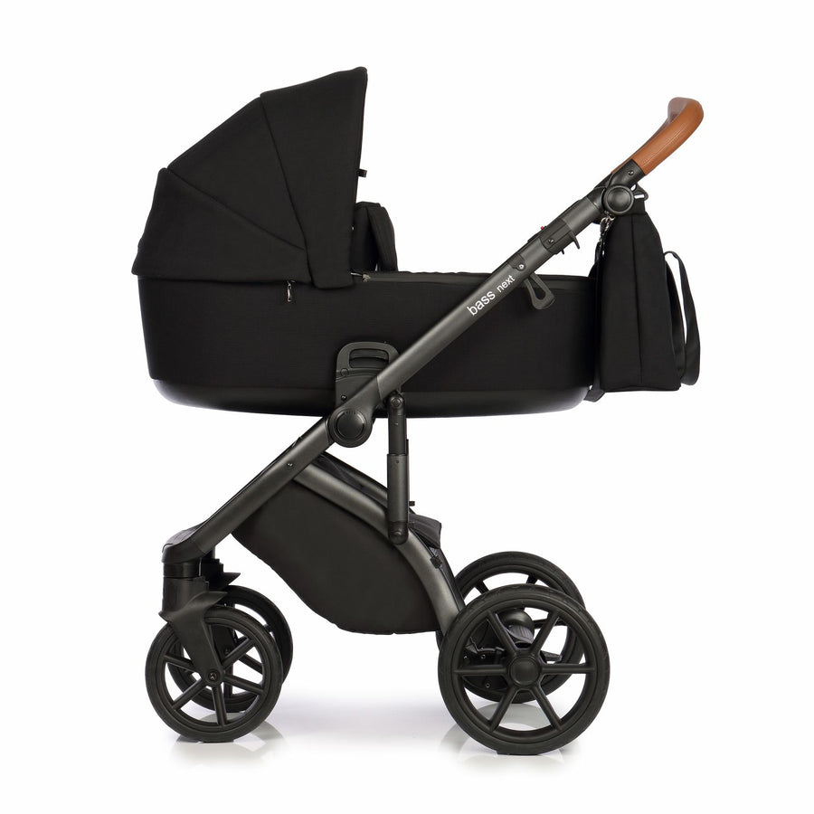 Bass Next - Barnavagn - Black/Brown cognac