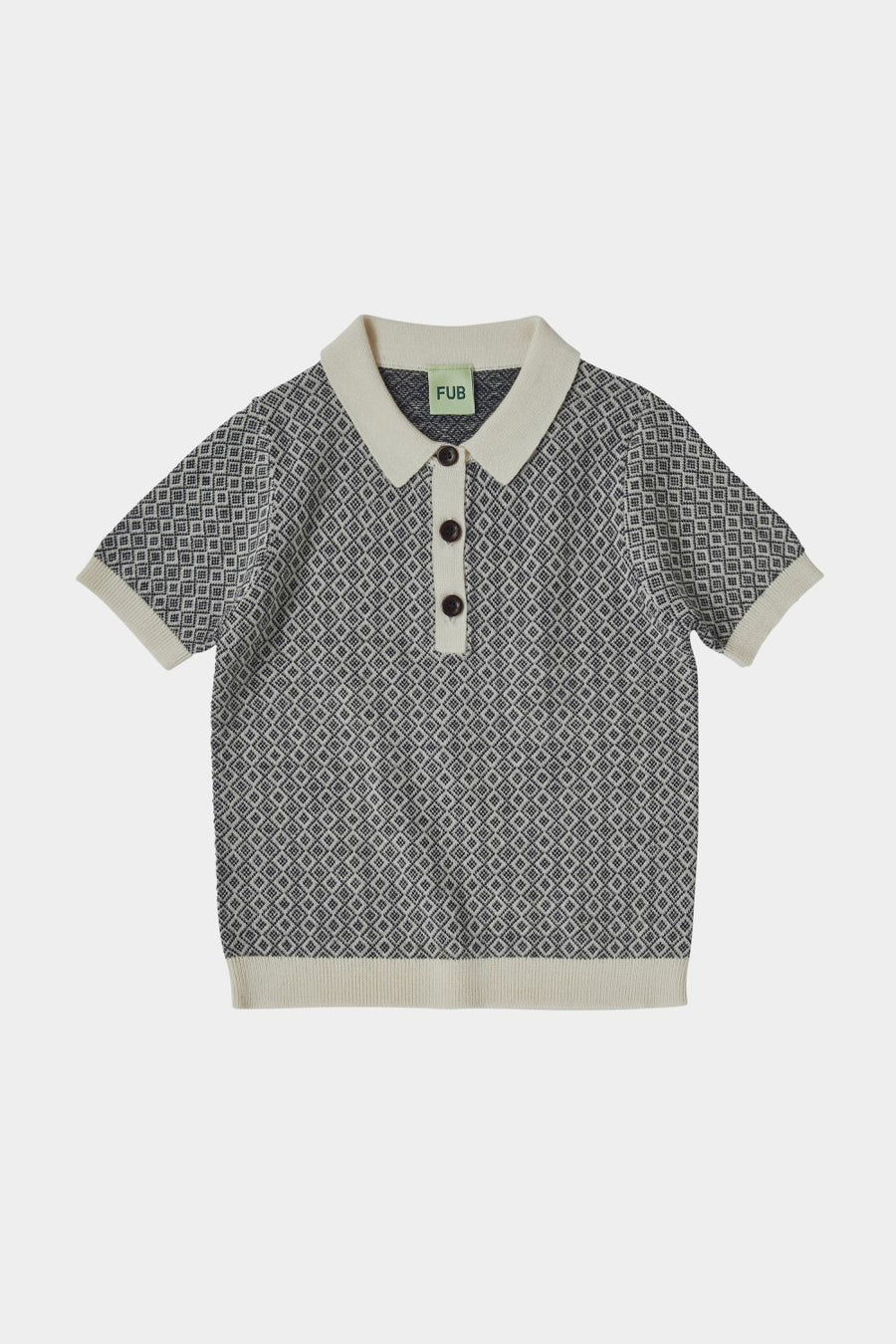 Bolur - Polo - ecru/dark navy