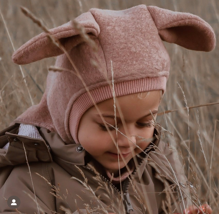 Lambhúshetta ull - Bunny - Dusty Rose